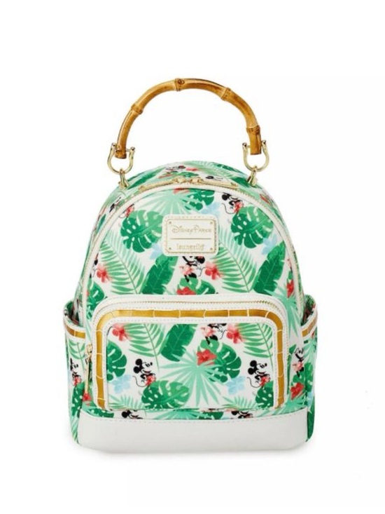 Loungefly Handbags - Loungefly Disney Parks Tropical Minnie Mini Backpack